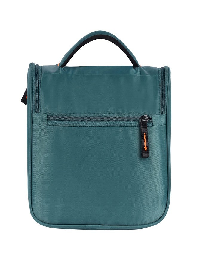 جير زجاجة مجموعة أدوات النظافة من جير ساف. حقيبة أدوات النظافة باللونين الأخضر والبرتقالي مع حلقة تعليق على الحائط (ACCSUVEKT4406) - Image 5